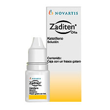 Zaditen Ofta, ketotifeno, conjuntivitis, solución, Novartis, RX-rx