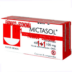 Mictasol Norfloxacino Comprimidos Asofarma Rx Urologia