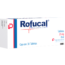 Rofucal, hidroclorotiazida, hipertensión, tabletas, Probiomed, RX