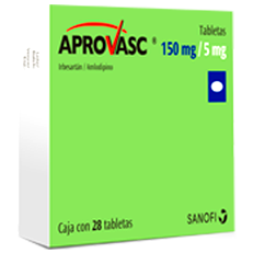 Aprovasc Irbesartan Hipertension Arterial Tabletas Sanofi Rx Cardiovascular